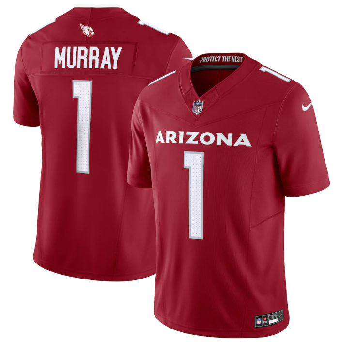 Men's Arizona Cardinals #1 Kyler Murray Red 2023 F.U.S.E. Vapor Untouchable F.U.S.E. Limited Stitched Football Jersey
