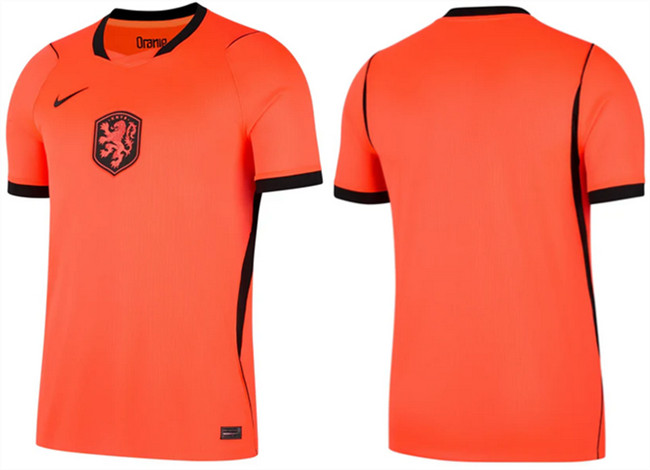 Men's Netherlands Orange 2026-27 Home Soccer Jersey