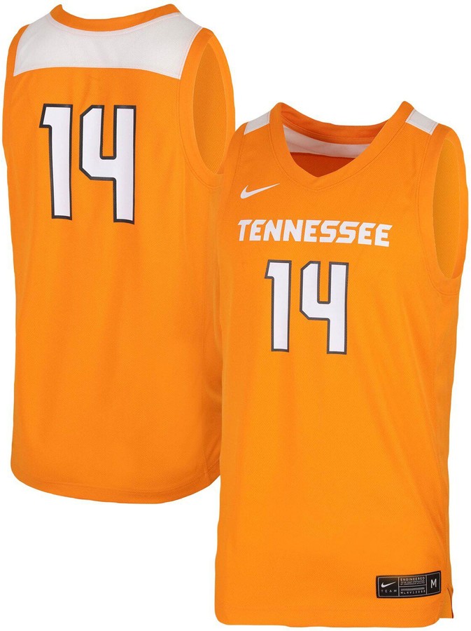 Men's tennessee basketball 2020 Orange Customized Stitched NBA Jersey