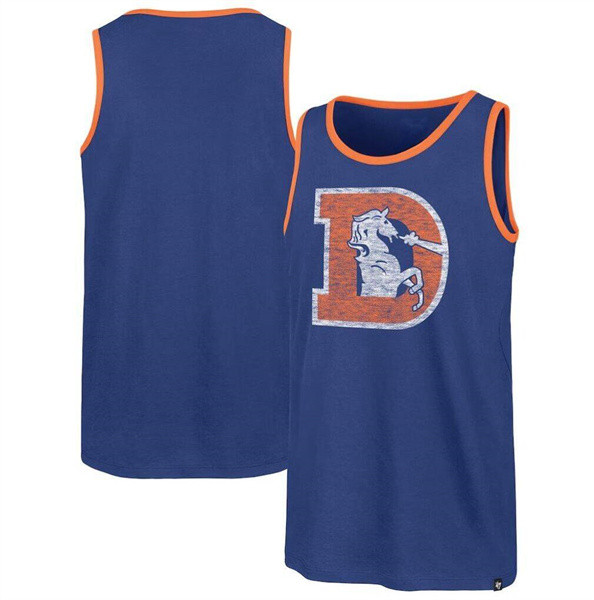 Men's Denver Broncos Royal '47 Premier Franklin Tank Top