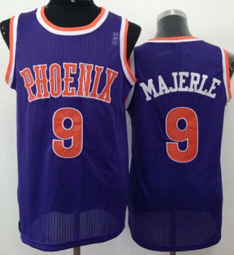 Suns #9 Dan Majerle Purple New Throwback Stitched NBA Jersey
