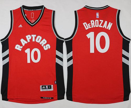 Revolution 30 Raptors #10 DeMar DeRozan Red Stitched NBA Jersey