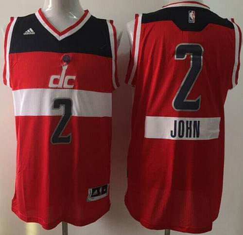 Wizards #2 John Wall Red 2014-15 Christmas Day Stitched NBA Jersey