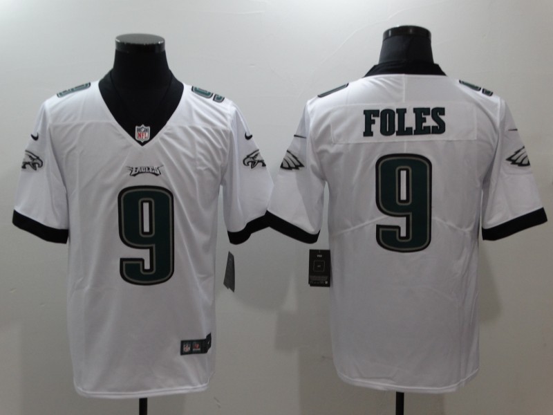 Men's Philadelphia Eagles #9 Nick Foles White Vapor Untouchable Limited Stitched NFL Jersey