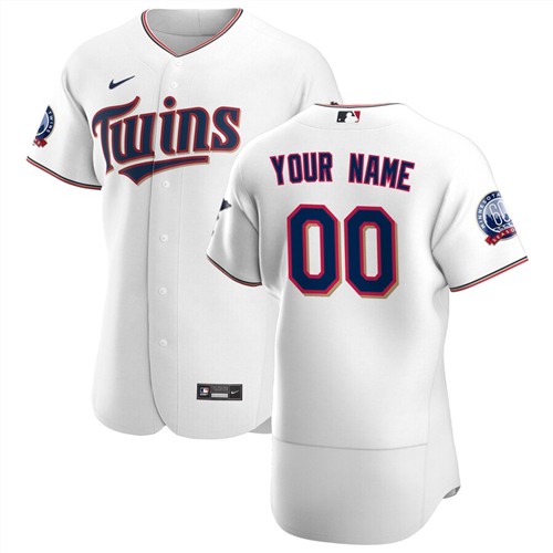 Men's Minnesota Twins ACTIVE PLAYER Custom Stitched MLB Jersey