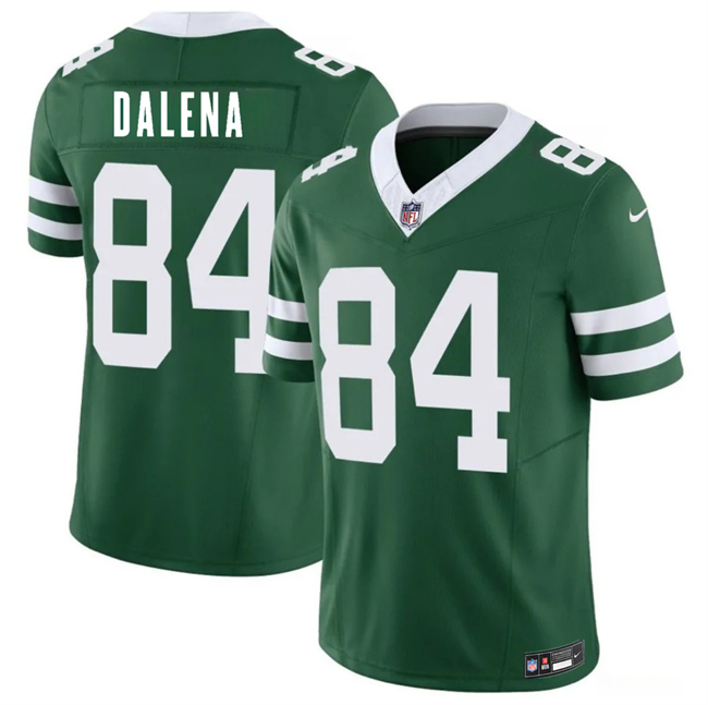 Men's New York Jets #84 Mac Dalena Green 2026 F.U.S.E. Vapor Untouchable Limited Stitched Jersey