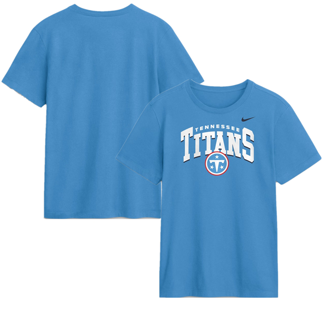 Men's Tennessee Titans Light Blue Edge Enforcer T-Shirt